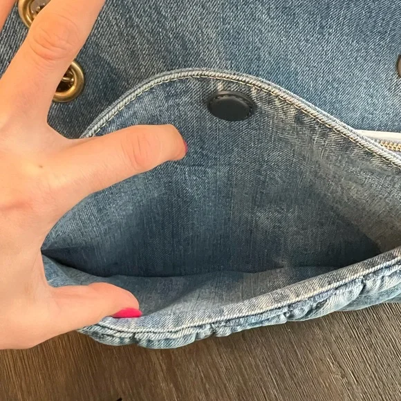 NWT Coach Quilted Denim Tabby 26 - Picture 13 of 16